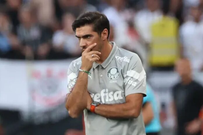 Abel Ferreira no comando técnico do Palmeiras