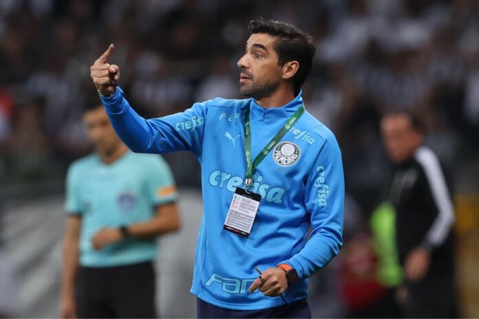 Abel Ferreira no comando técnico do Palmeiras