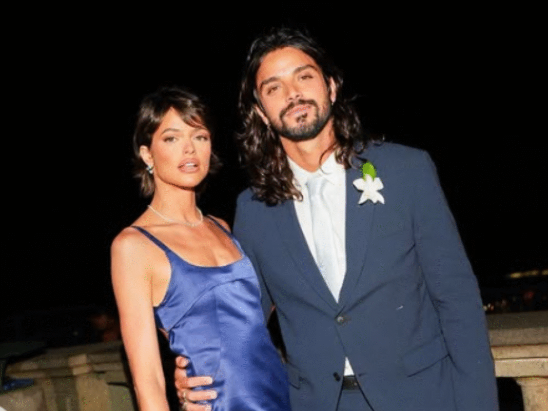 Agatha Moreira, Rodrigo Simas, Fernanda Paes Leme marcam presença em casamento de Giovanna Lancelotti e Gabriel David