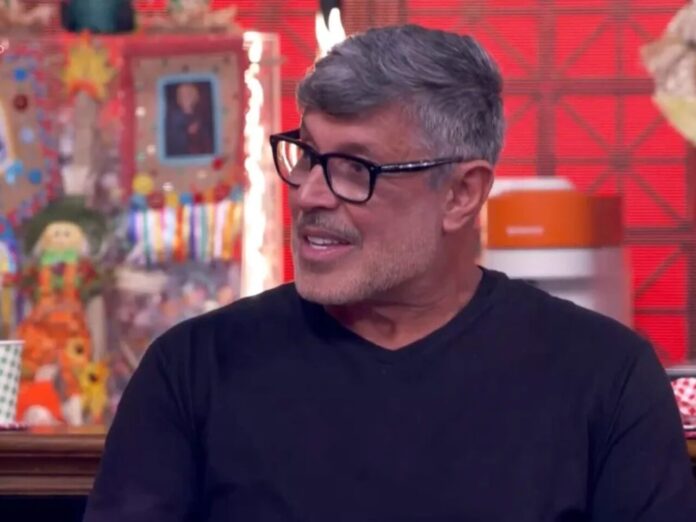 Alexandre Frota em retorno à TV Globo (Foto: Reprodução)