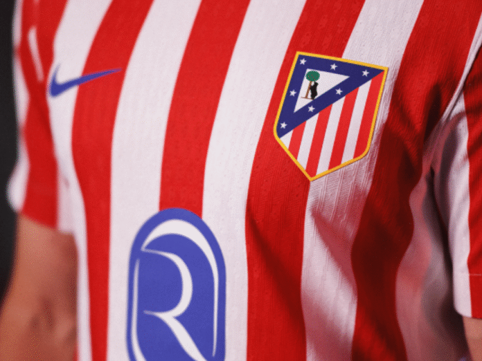 Divulgação do novo uniforme do Atlético de Madrid (Foto: Divulgação/Atleti)