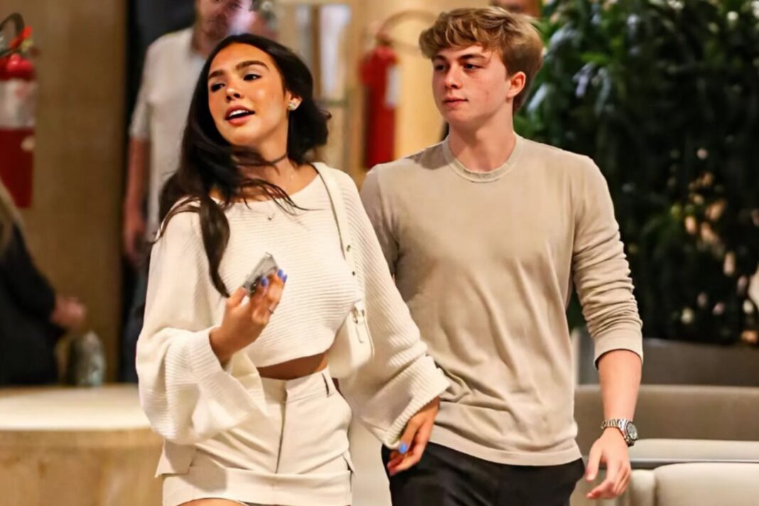 Vídeo flagra Benício (filho de Luciano Huck e Angélica) com Duda Guerra