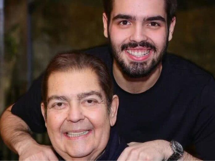 Faustão e seu filho (Foto: Divulgação)