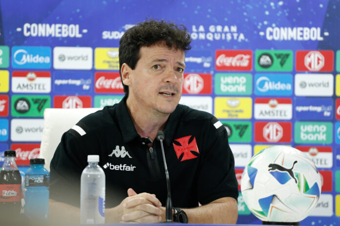 Fernando Diniz pela Conmebol Sudamericana realizado no Estádio Ciudad (Fotos: Matheus Lima/Vasco.)