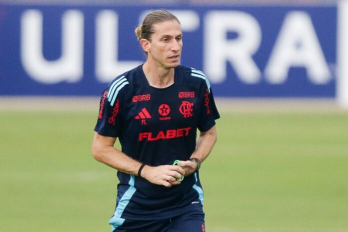 Filipe Luís, técnico do Flamengo
