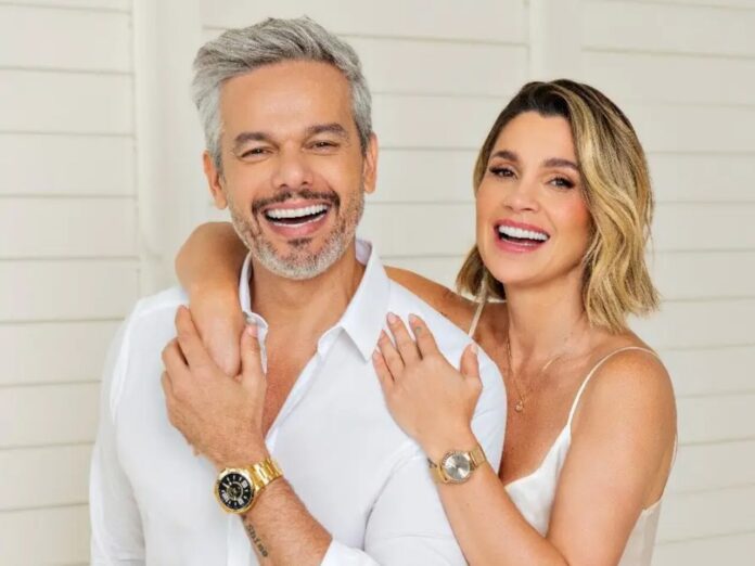 Flávia Alessandra e Otaviano Costa - Foto: Divulgação