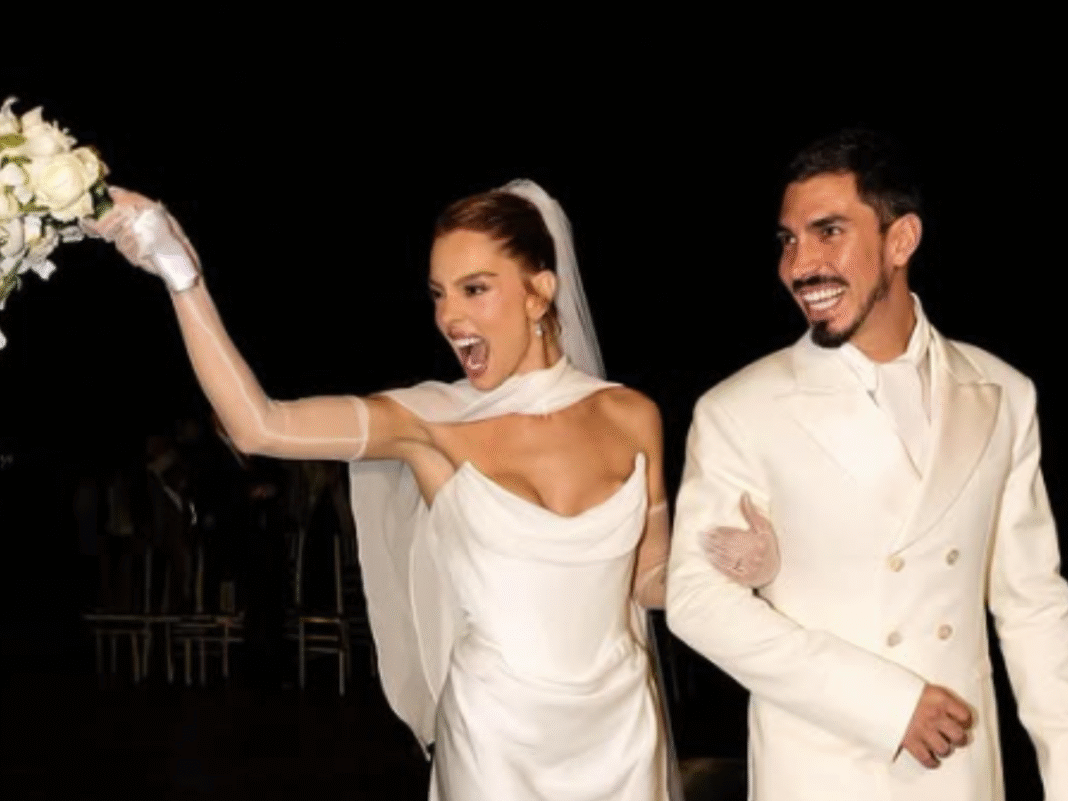 Foto inéditas do casamento de Giovanna Lancellotti e Gabriel David