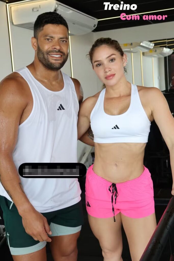 Hulk e Camila Ângelo 