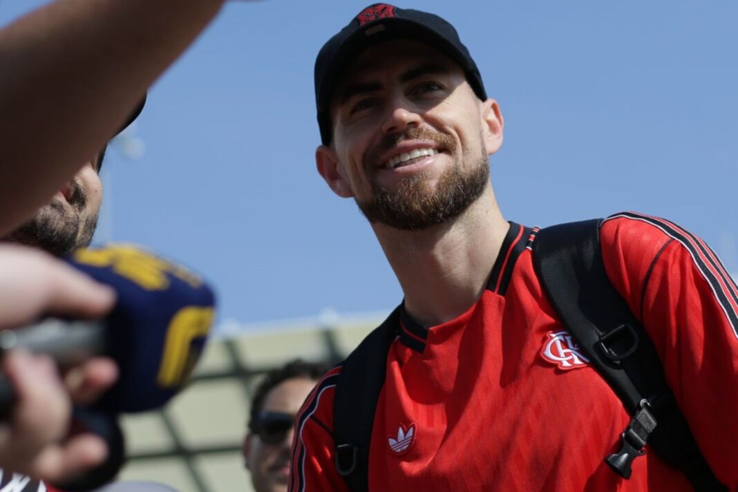 A publicação do Flamengo direcionada a Jorginho