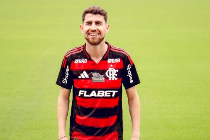 Jorginho em atividade pelo Flamengo