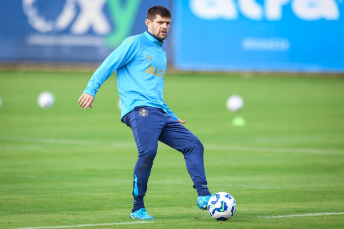Kannemann pelo Grêmio (FOTO: LUCAS UEBEL/GREMIO FBPA)