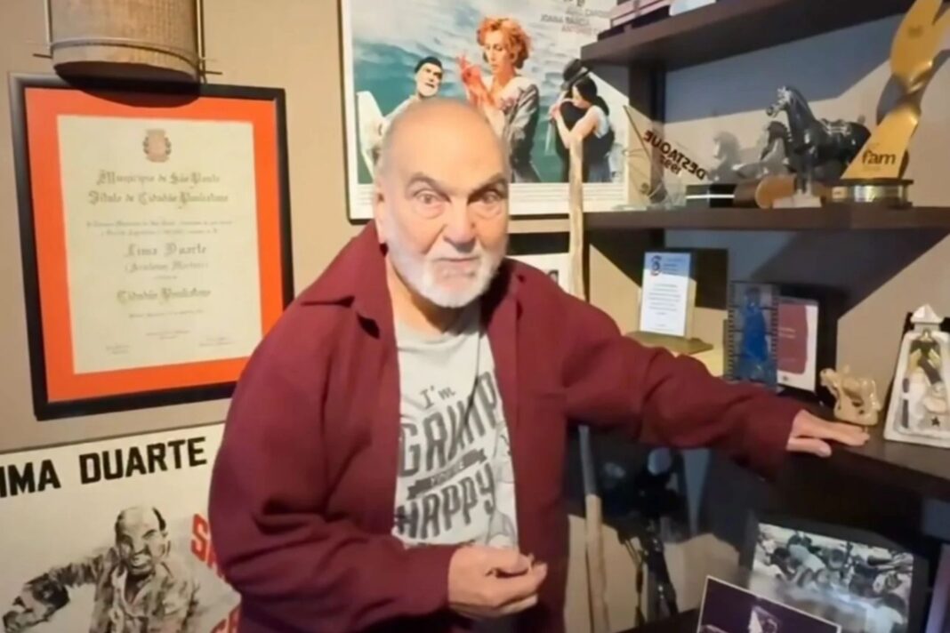 A publicação de Lima Duarte direcionada a Francisco Cuoco