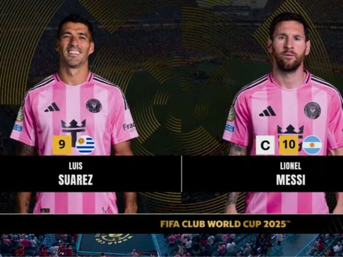 Messi e Suaréz encaram o Palmeiras no Mundial de Clubes (Foto: Reprodução)