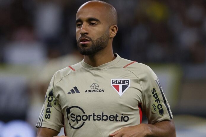 Lucas Moura, meia do São Paulo
