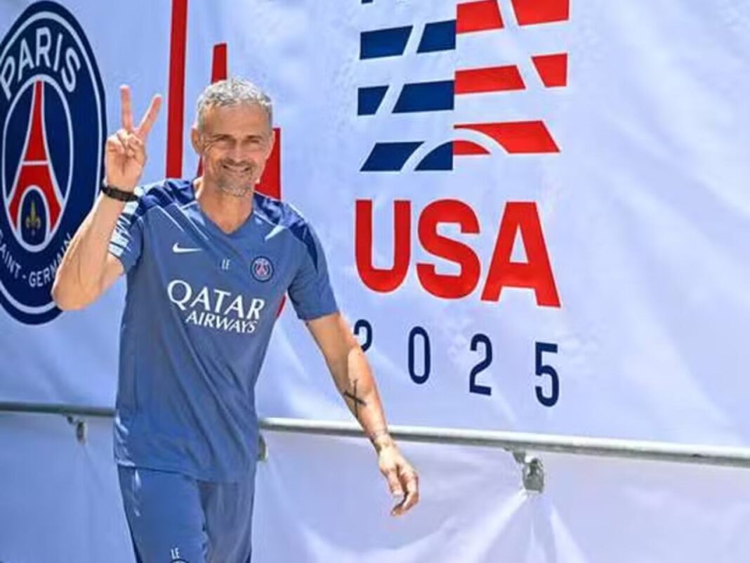 A declaração de Luis Enrique, técnico do PSG, sobre o Santos