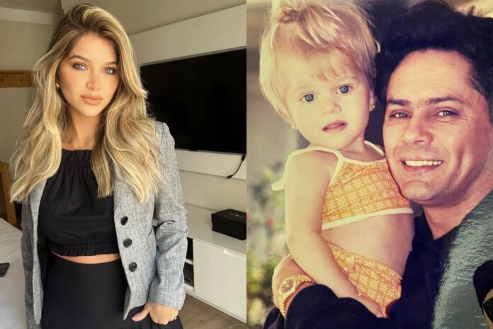 Lyandra, filha do saudoso cantor Leandro