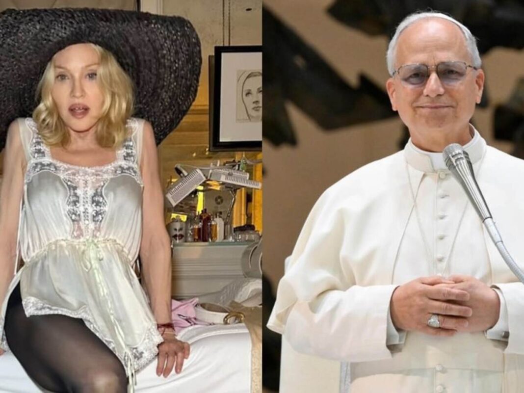 Parentesco? Madonna reage à suposta ligação com Papa Leão XIV