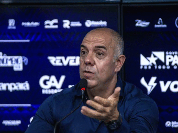 Marcos Braz, ex-Flamengo, e atual dirigente do Remo (Foto: Samara Miranda/Ascom Remo)