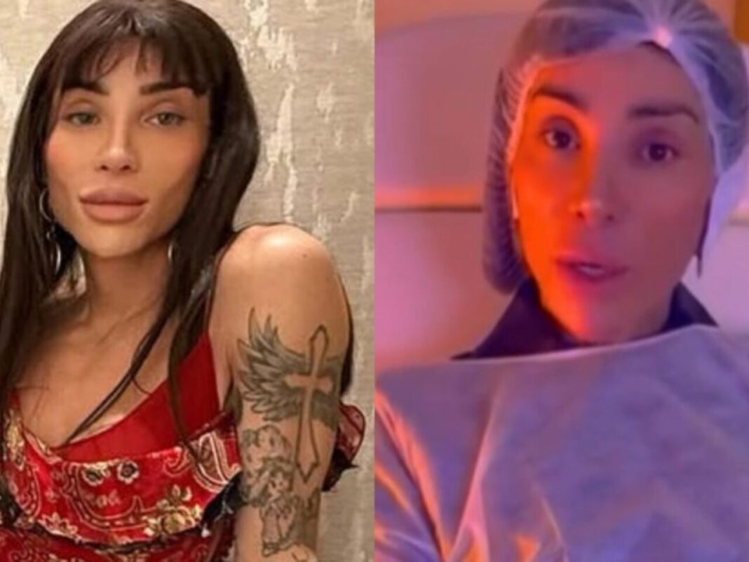 Maya Massafera mostra resultado do procedimento para alterar a cor dos olhos