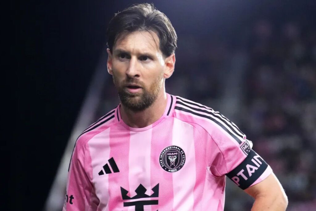 Messi em campo pelo Inter Miami