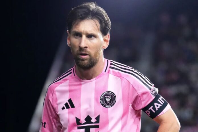 Messi em campo pelo Inter Miami