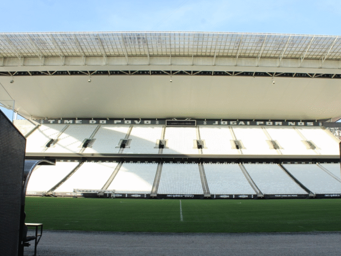 Neo Química Arena, estádio do Corinthians, será palco de Brasil x Paraguai (Foto: Reprodução/Neo Química Arena)