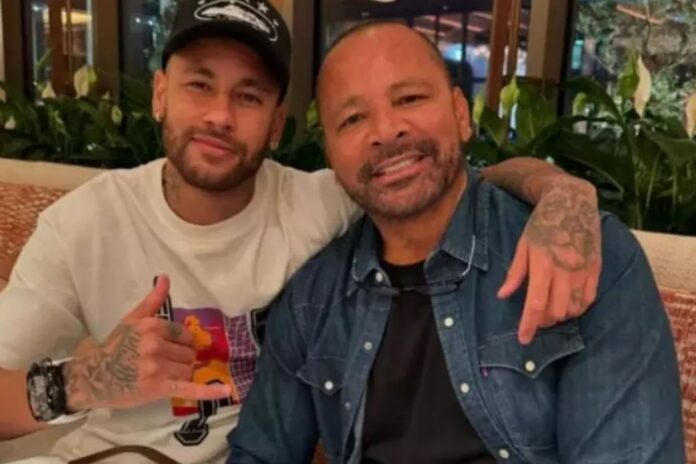 Neymar Jr e Neymar da Silva, pai de Neymar