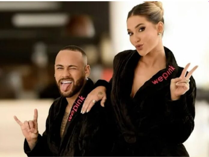 Neymar e Virgínia em ação com a We Pink (Foto: Instagram)