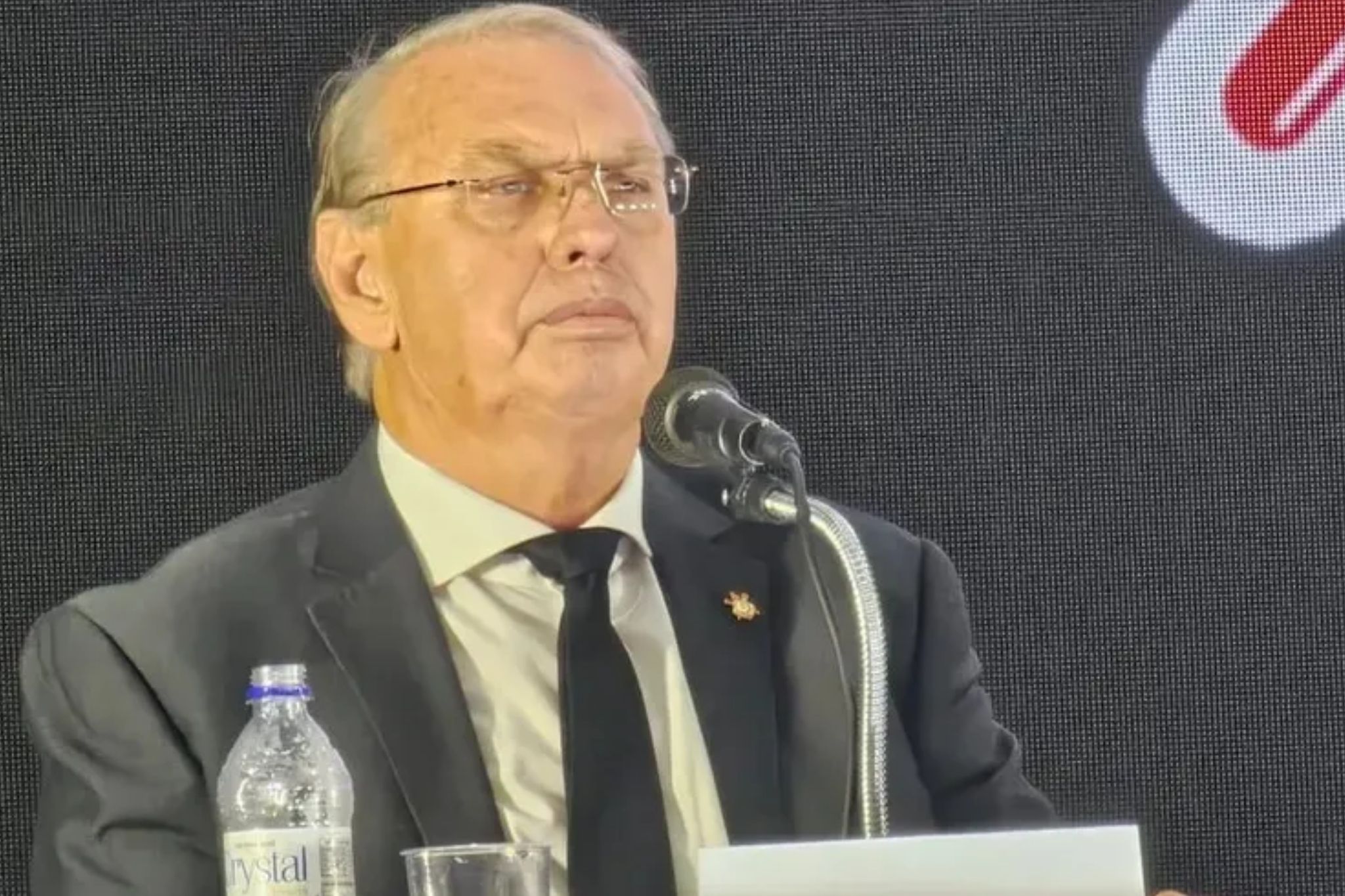 Osmar Stabile, presidente interino do Corinthians