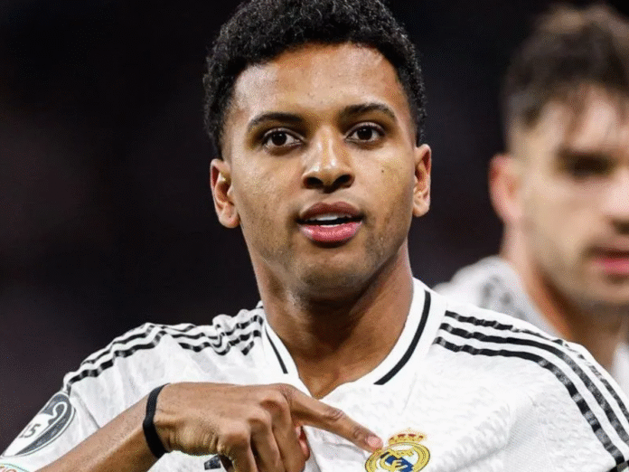 Rodrygo Goes é um atacante brasileiro que atua no Real Madrid, mas pode estar de saída do clube (Foto: Reprodução/Real Madrid)