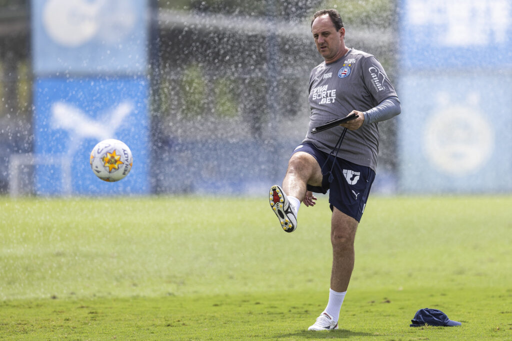 Rogério Ceni Treinado no CT (Fotos: Rafael Rodrigues / EC Bahia)