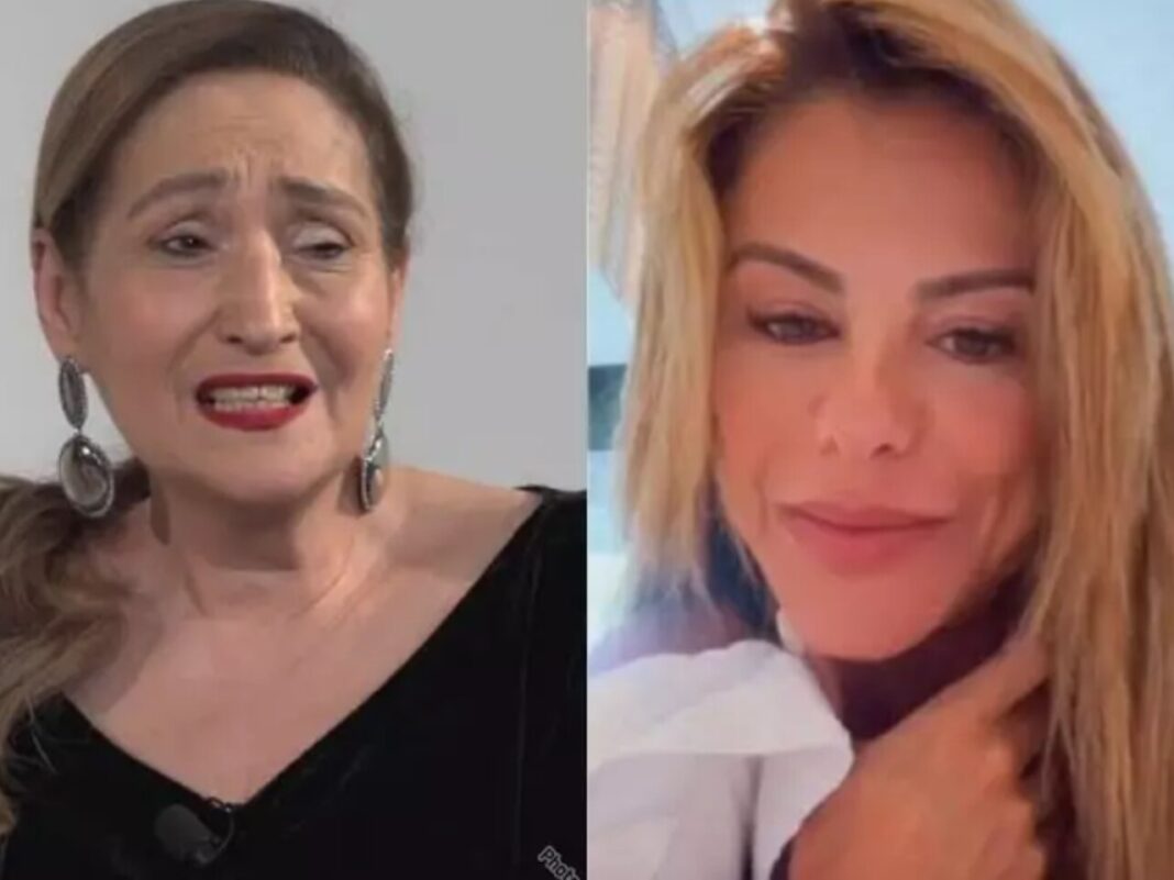 O ‘protesto’ de Sonia Abrão contra Poliana Rocha, esposa de Leonardo, por atitude em casa