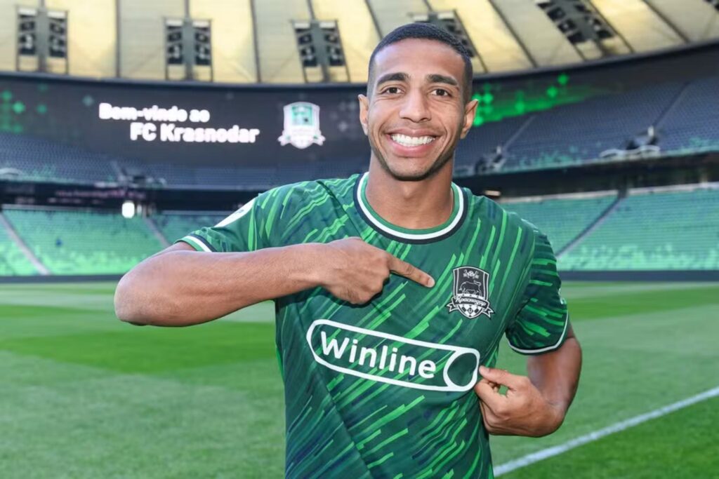 Victor Sá, atacante do Krasnodar
