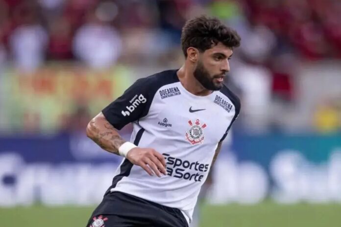 Yuri Alberto em ação pelo Corinthians