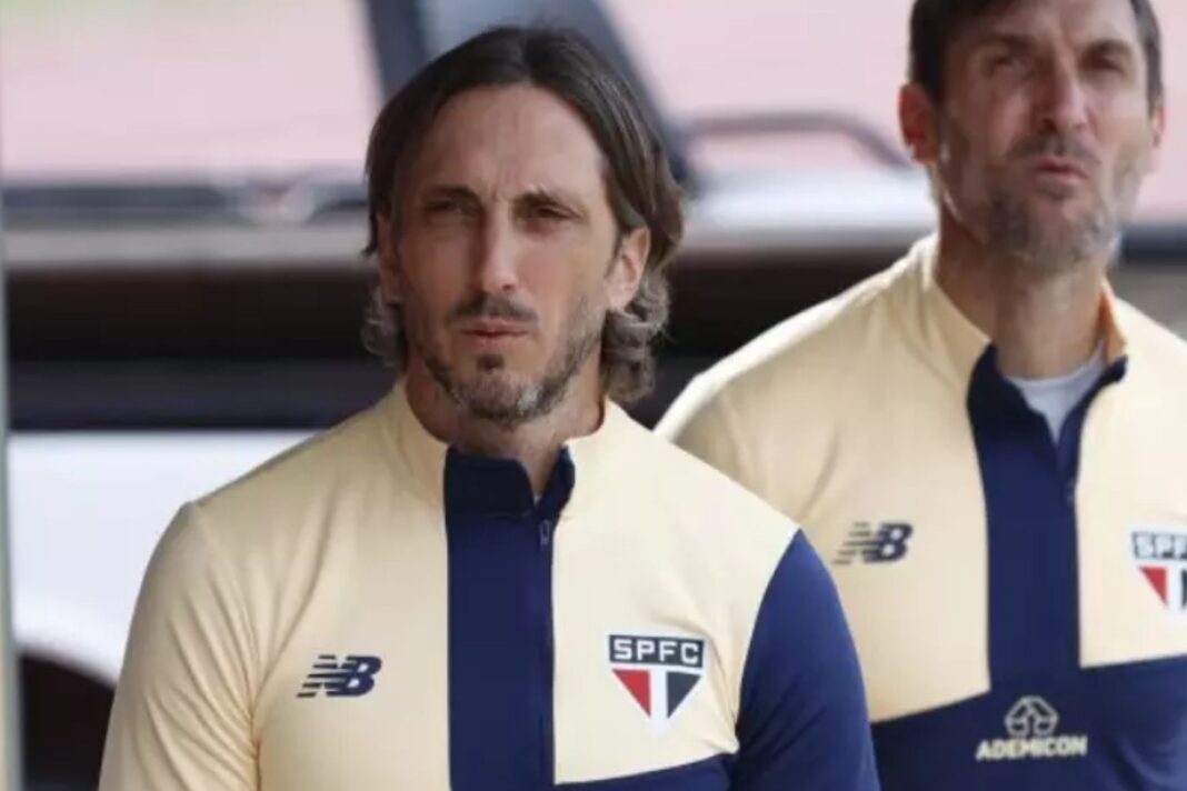 Jogador do São Paulo é sincero ao falar sobre o técnico Luis Zubeldía