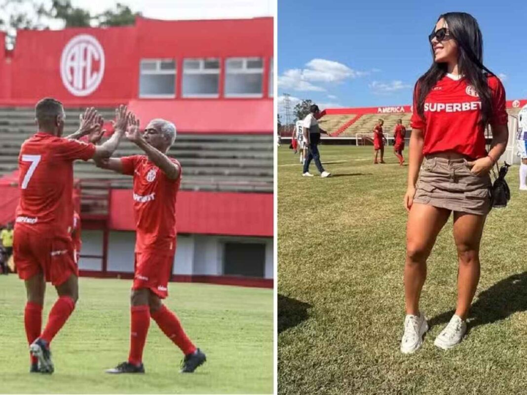 Com 22 anos, namorada de Romário encara realidade de torcedora