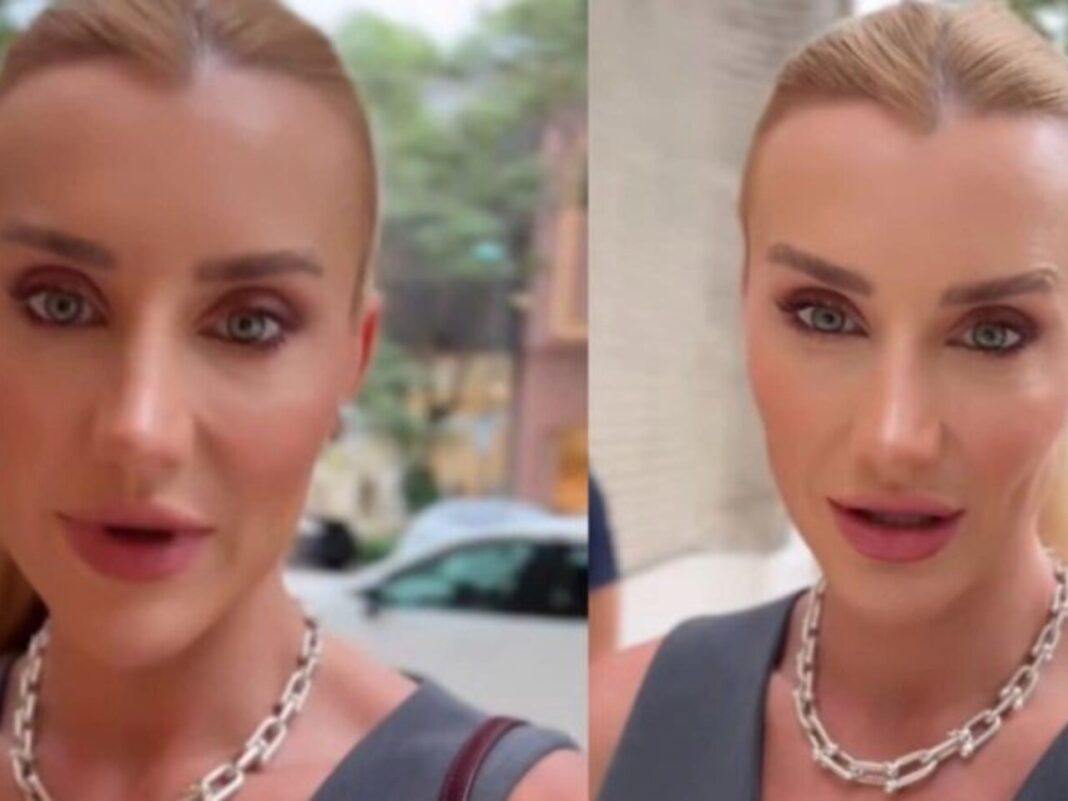 A publicação de Ana Paula Siebert sobre mudar de apartamento com Roberto Justos