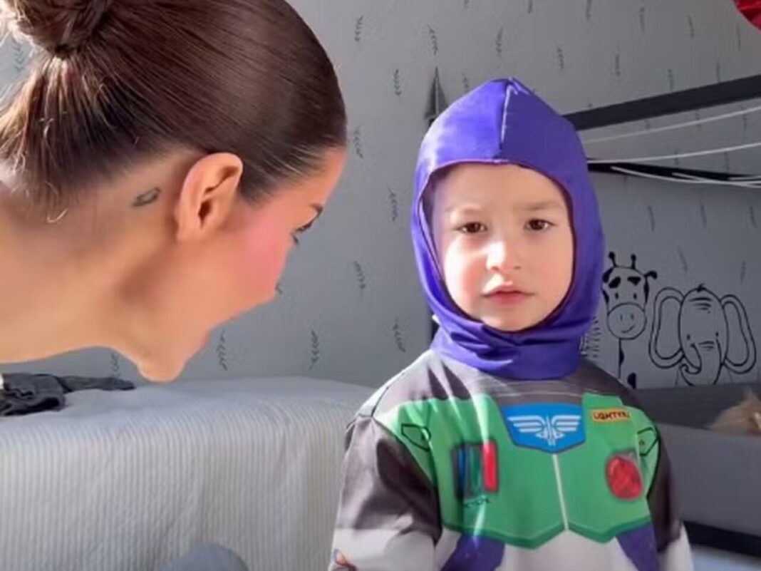 Cris, filho de Bianca Andrade e Fred Bruno, completa quatro anos