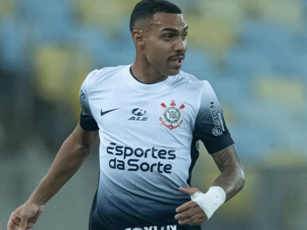 A declaração de Matheuzinho sobre momento do Corinthians