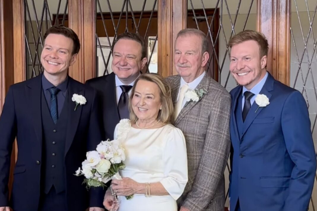 Pais de Michel Teló celebram Bodas de Ouro em grande estilo; veja