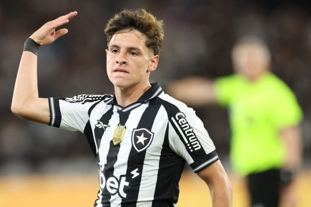 A declaração de Montoro após marcar primeiro gol pelo Botafogo