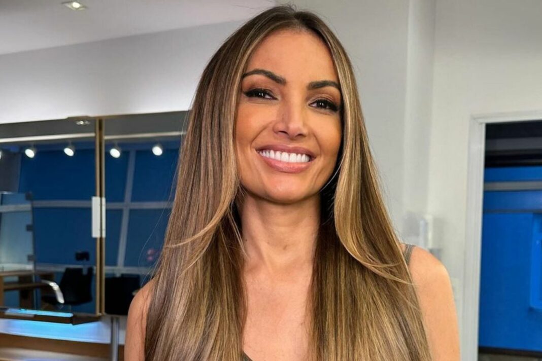 Patrícia Poeta não segura emoção em despedida do ‘Encontro’