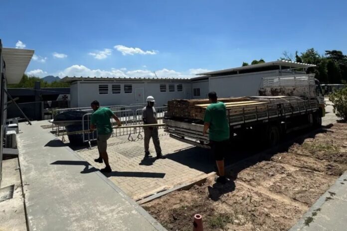 Reforma no CT do Vasco