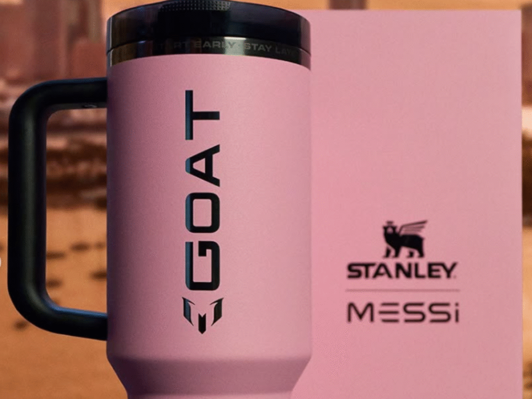 Stanley divulga novos produtos em parceria com Messi