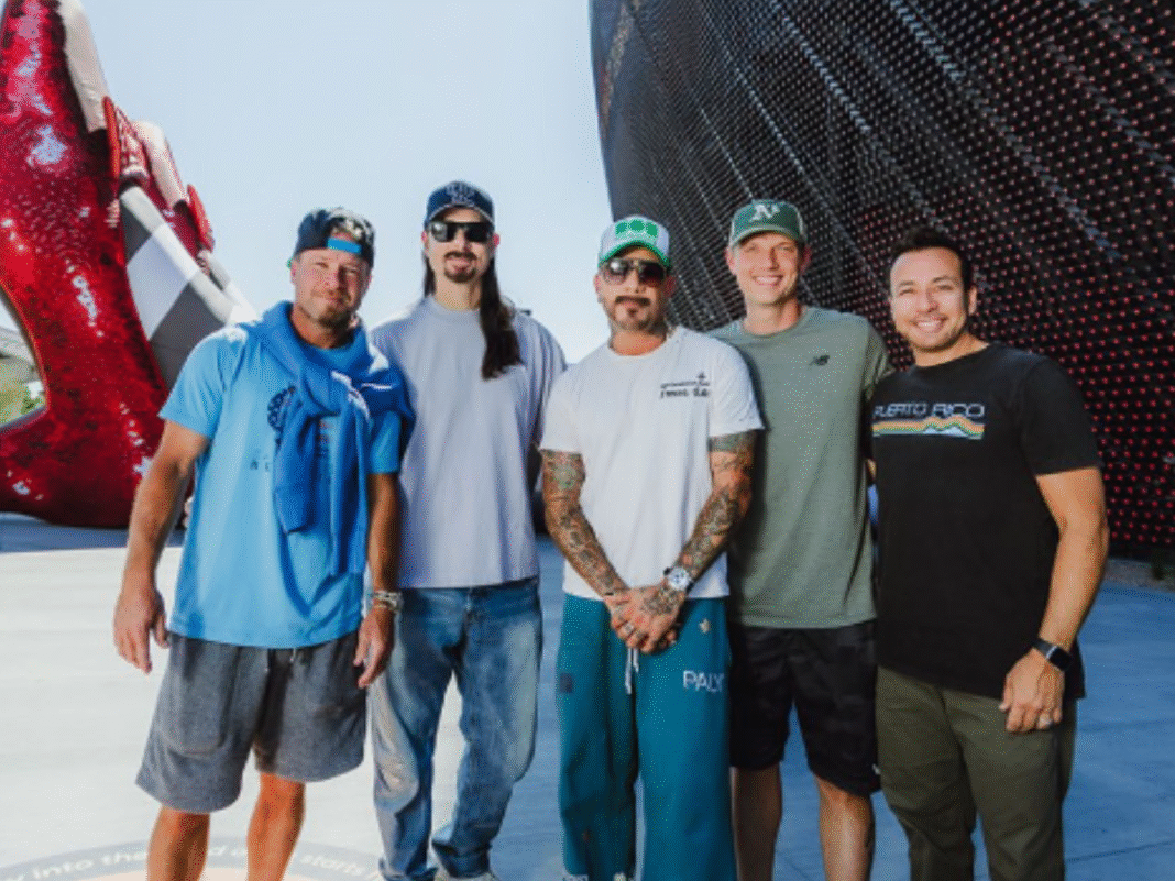 The Town: Backstreet Boys falam português e mandam recado para fãs