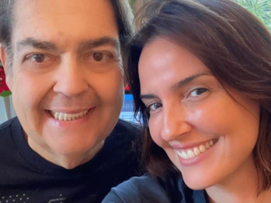 Esposa de Faustão atualiza sobre recuperação do apresentador
