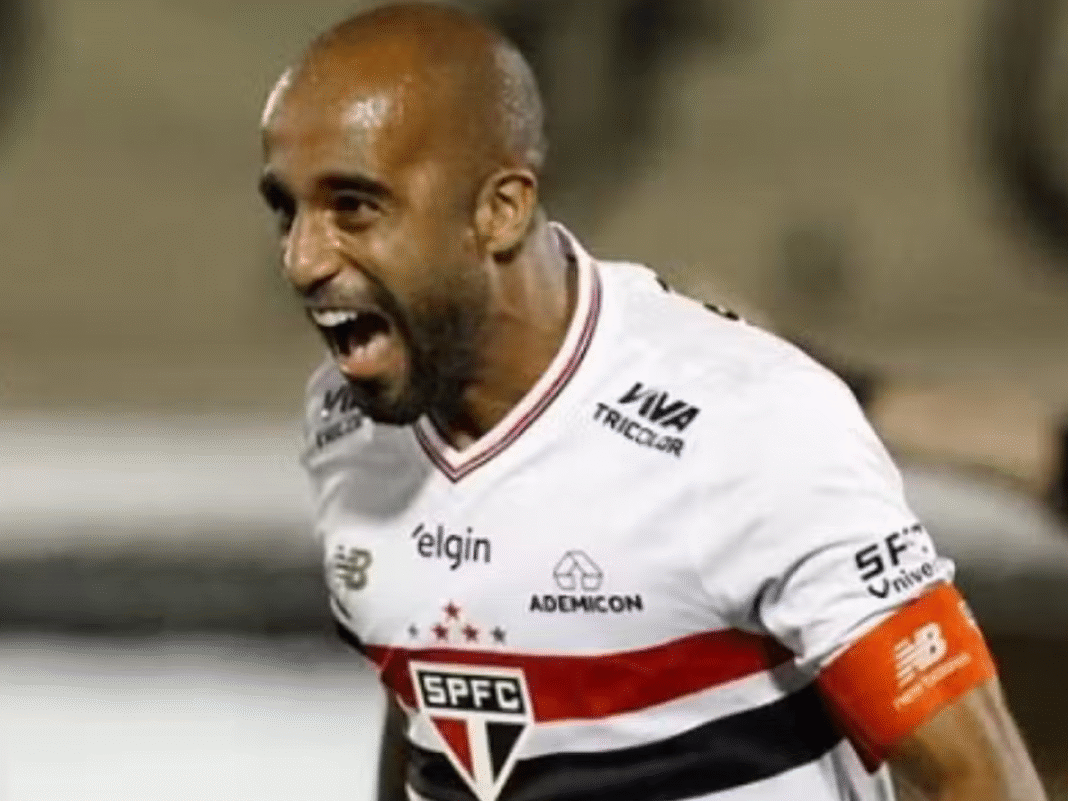 A declaração de Lucas Moura após classificação do São Paulo na Libertadores: “Noite pra ficar marcada…”