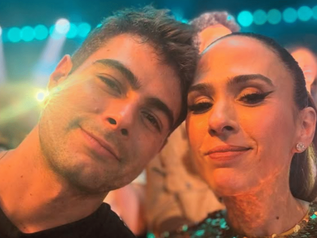 Rafa Vitti presta homenagem a Tata Werneck