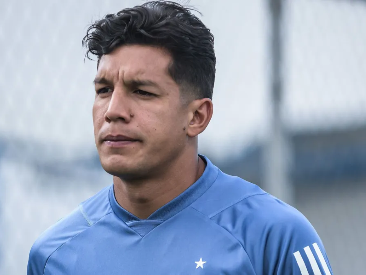 Romero na Toca da Raposa (Foto: Gustavo Aleixo/Cruzeiro)