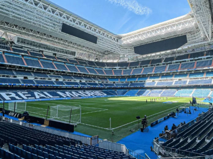 Santiago Bernabéu após reforma (Foto: Reprpdução/Instagram)
